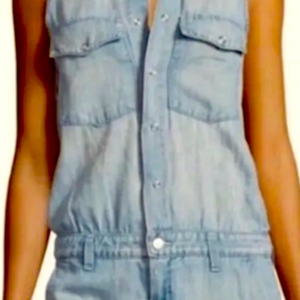 NWOT J Brand denim romper, size M